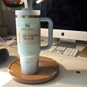 Blue 30 oz Stanley. Blue swirl